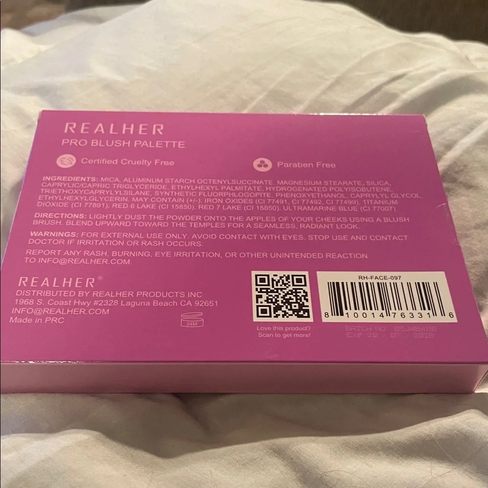 RealHer You Are Brilliant Pro Blush Palette